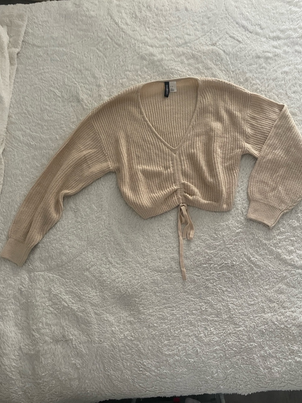 H&M Beige Knit Sweater